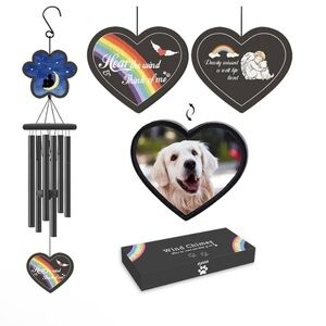 Pet Memorial Wind Chime, Dog Memorial Gifts, Loss of Dog Sympathy Gift
